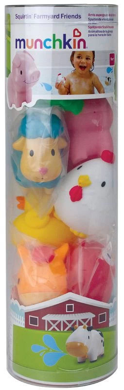 Munchkin Farmyard Friends 8 Stuks Badspeelgoed 011966 - Afbeelding 3
