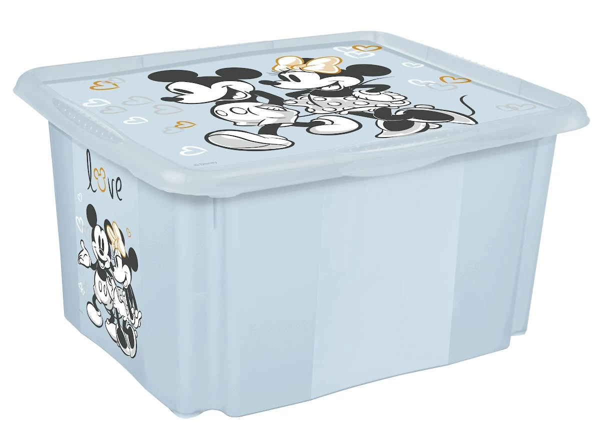 Keeeper Mickey Mouse Blauw 45L Opbergbox 1223968424700