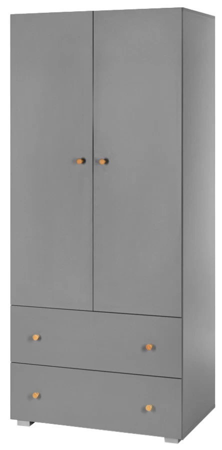 Babykamer Bo: Ledikant, Commode En 2-Deurskast - Afbeelding 5