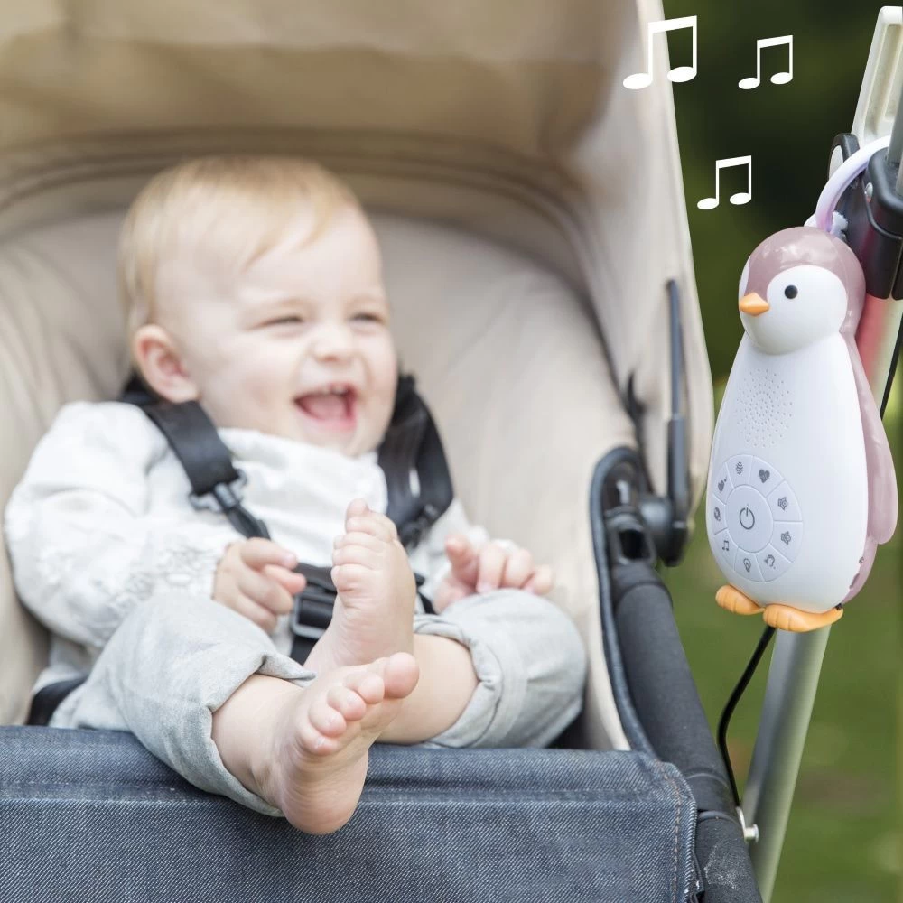 Zazu Zoe De Pinguin Grijs 3 In 1 Muziekdoosje ZA-ZOE-01 - Afbeelding 9