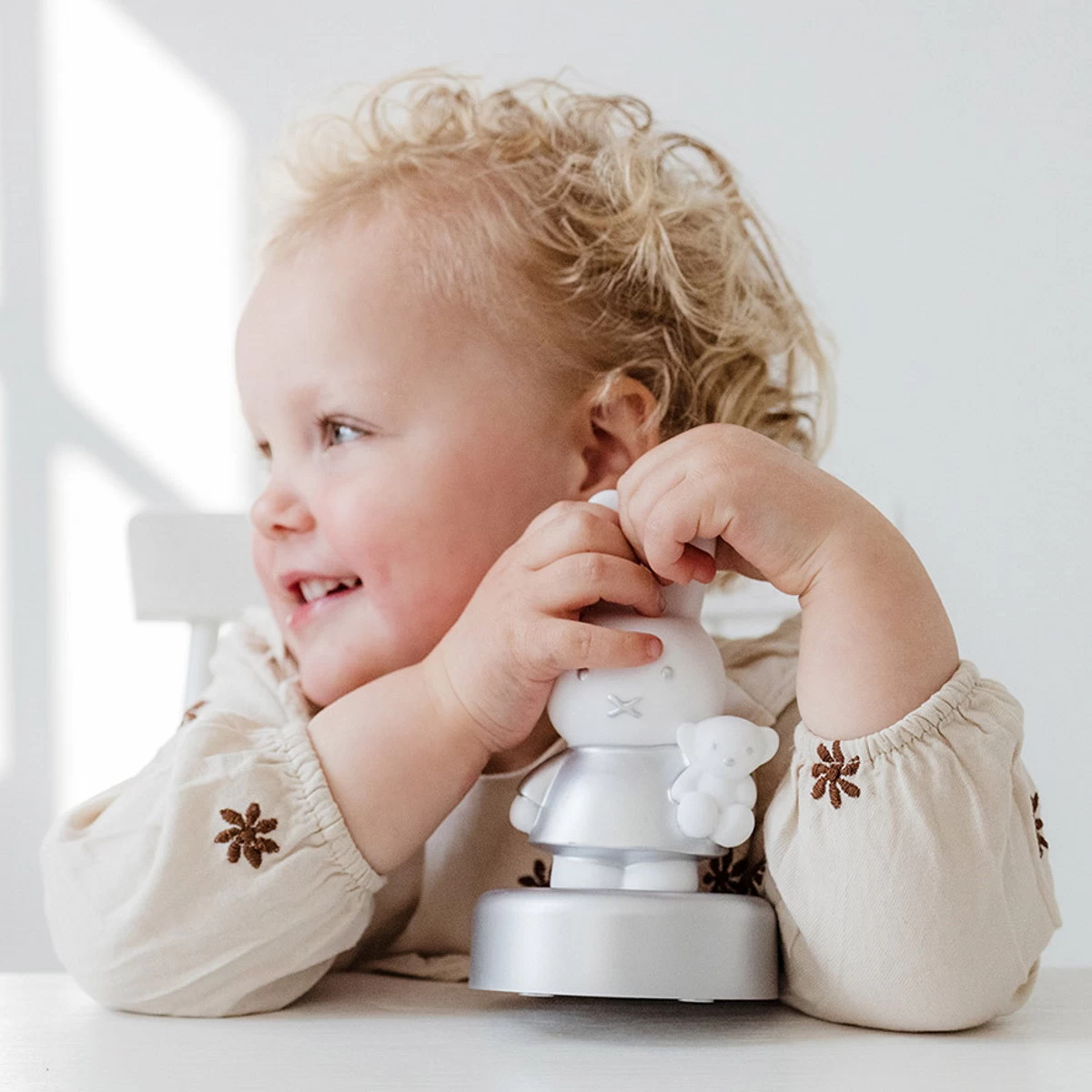 Bambolino Toys Nijntje 3D Zilver Nachtlampje 33197 - Afbeelding 3