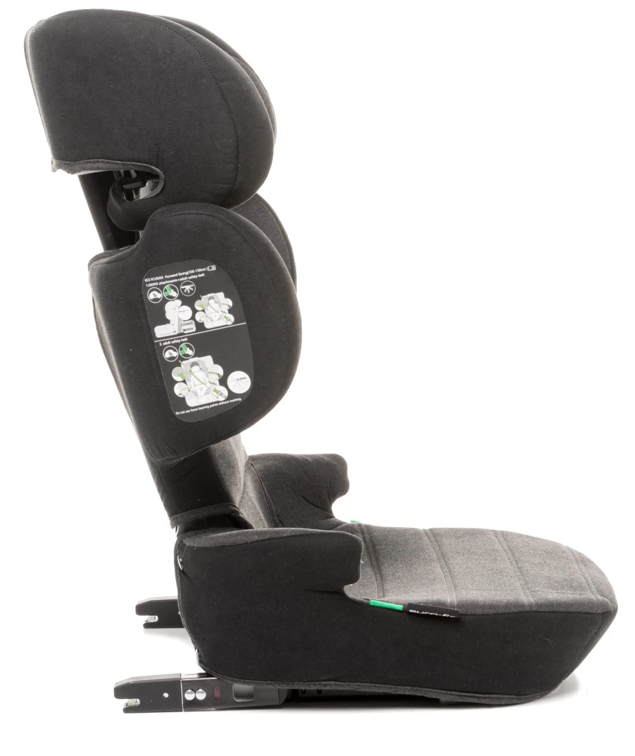 4Baby Euro-Fix Black 15-36kg I-Size Autostoel - Afbeelding 3