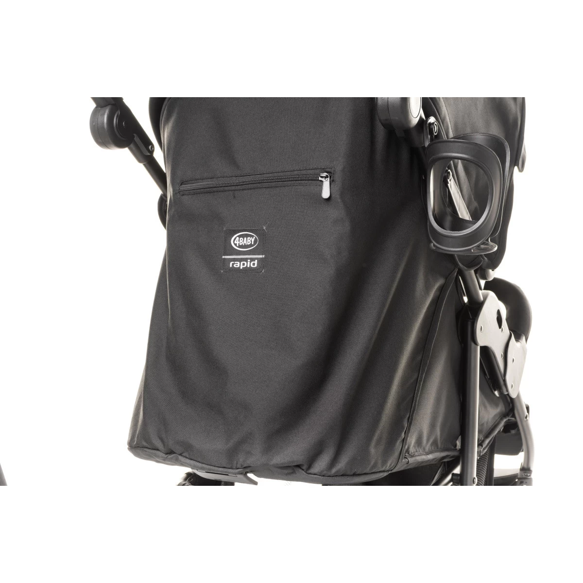 4Baby Rapid XXIII Black Wandelwagen - Afbeelding 9