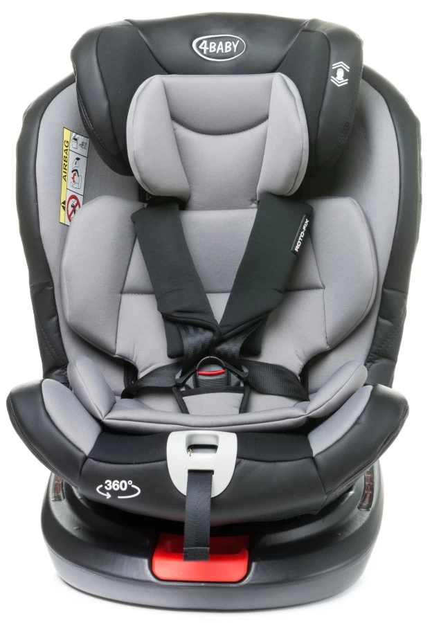 4Baby Roto-Fix Black 360º 0-36 Kg Isofix Autostoel - Afbeelding 11