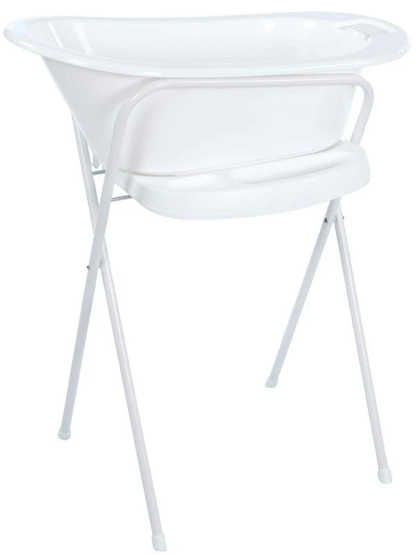 Bébé-jou Bebe-Jou Wit Click Baby Badje 425601 - Afbeelding 2