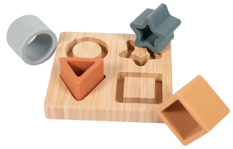 Bo Jungle B-Bamboo Shapes Star Classic Vormenpuzzel B931010 - Afbeelding 2