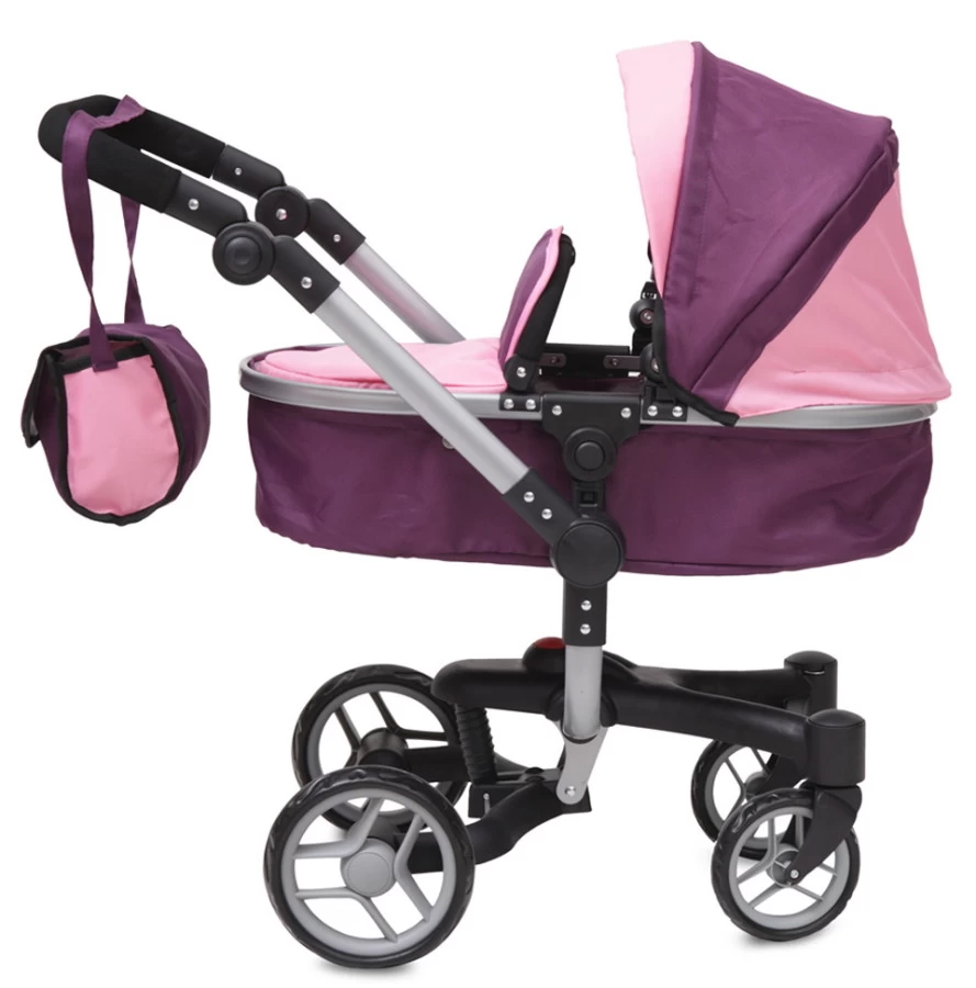Cangaroo Violette Poppen Kinderwagen 6807 - Afbeelding 3