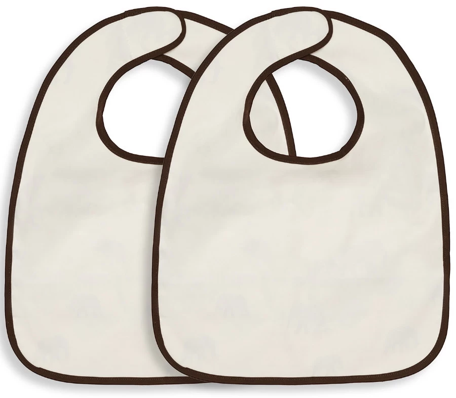 Jollein Savannah 2-pack Waterproof Slabber 029-864-66029 - Afbeelding 2