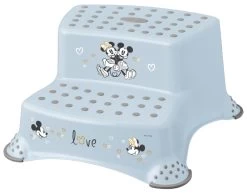 Keeeper Mickey Mouse Lichtblauw 2 Treden Opstapje 10032