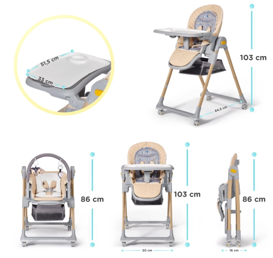 Kinderkraft Lastree Pink Kinderstoel KHLAST00PNK0000 - Afbeelding 9