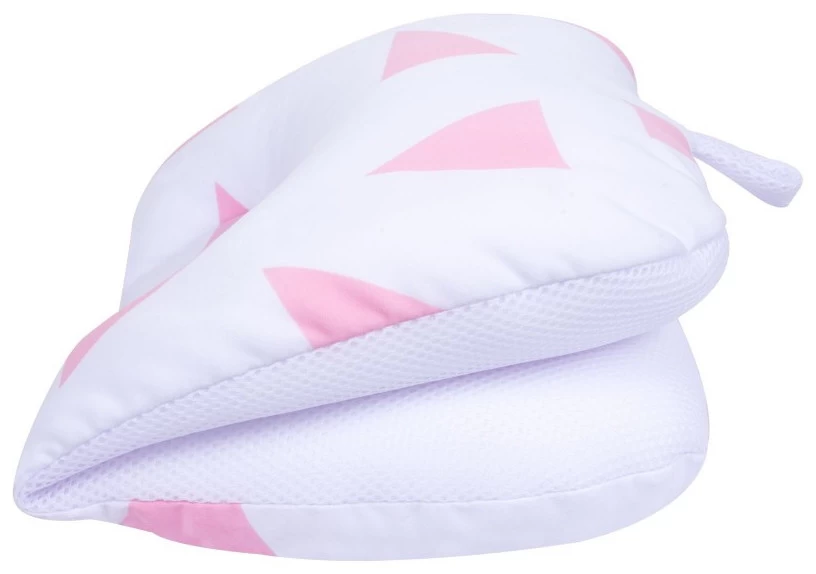 Sevibaby Cozy Triangle Pink Baby Badkussen 69-101 - Afbeelding 6