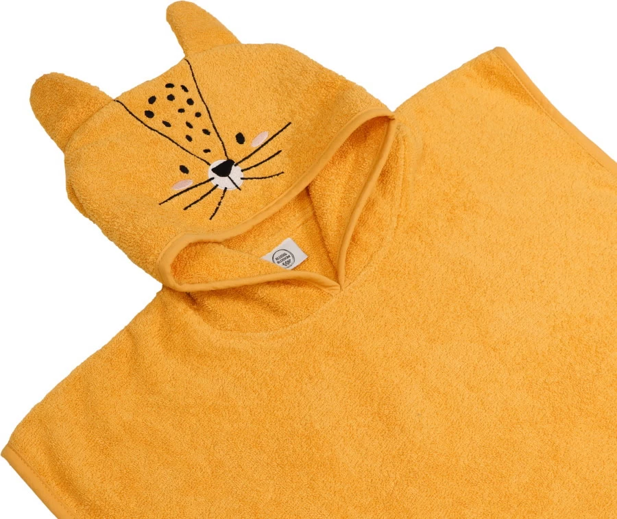 Blush & Blossom Leopard Lenny Badstof Poncho TR-BB4203 - Afbeelding 2