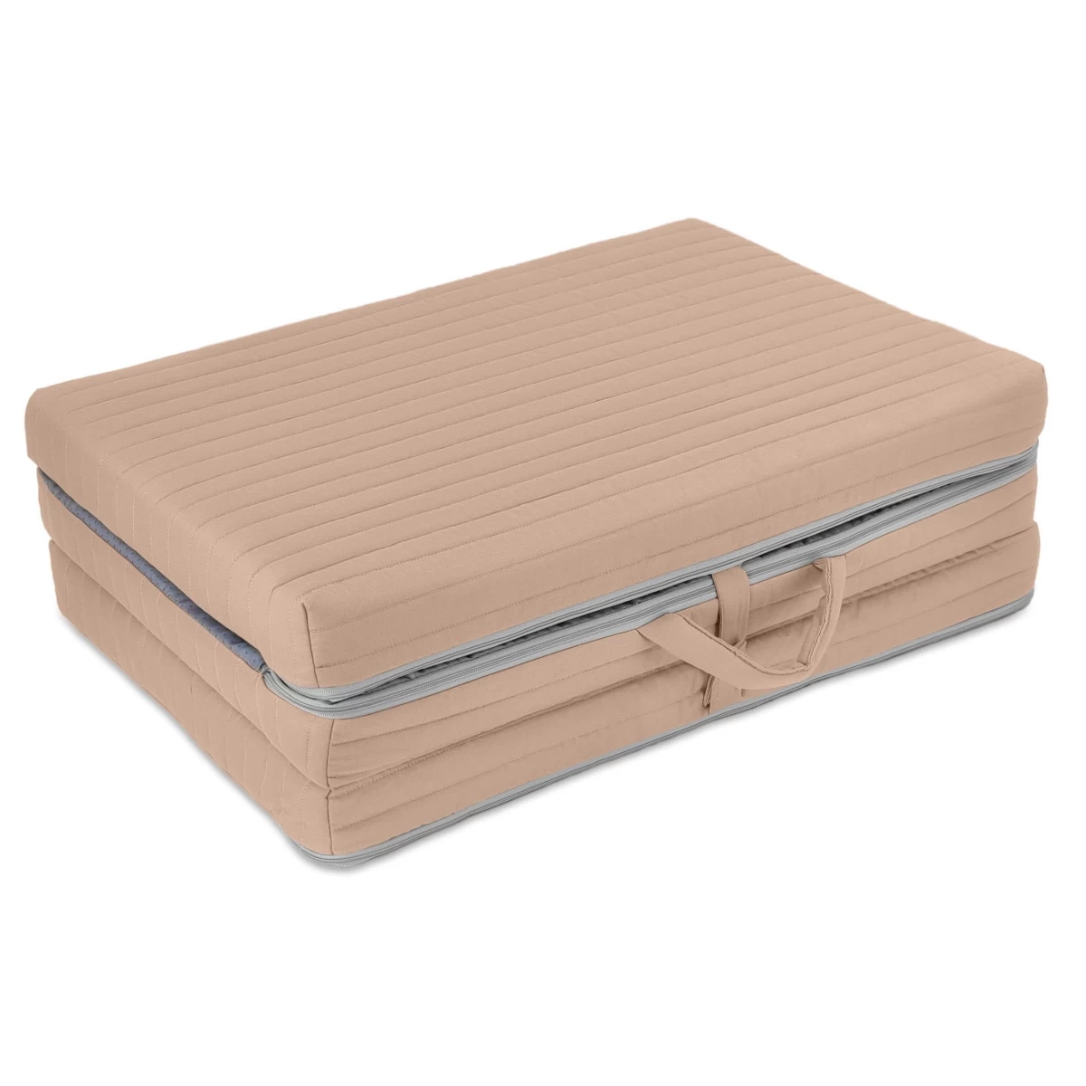 Albero Mio Stripe Nougat 60 X 120 Cm Opvouwbaar Matras In Tas - Afbeelding 3