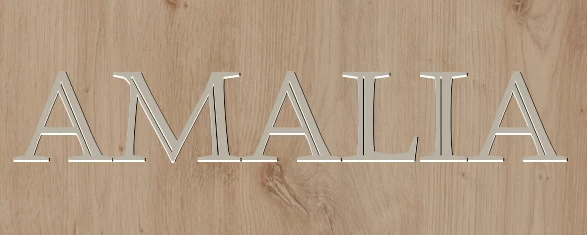 Nachtkastje Amalia Naturel AMA1NT - Afbeelding 3