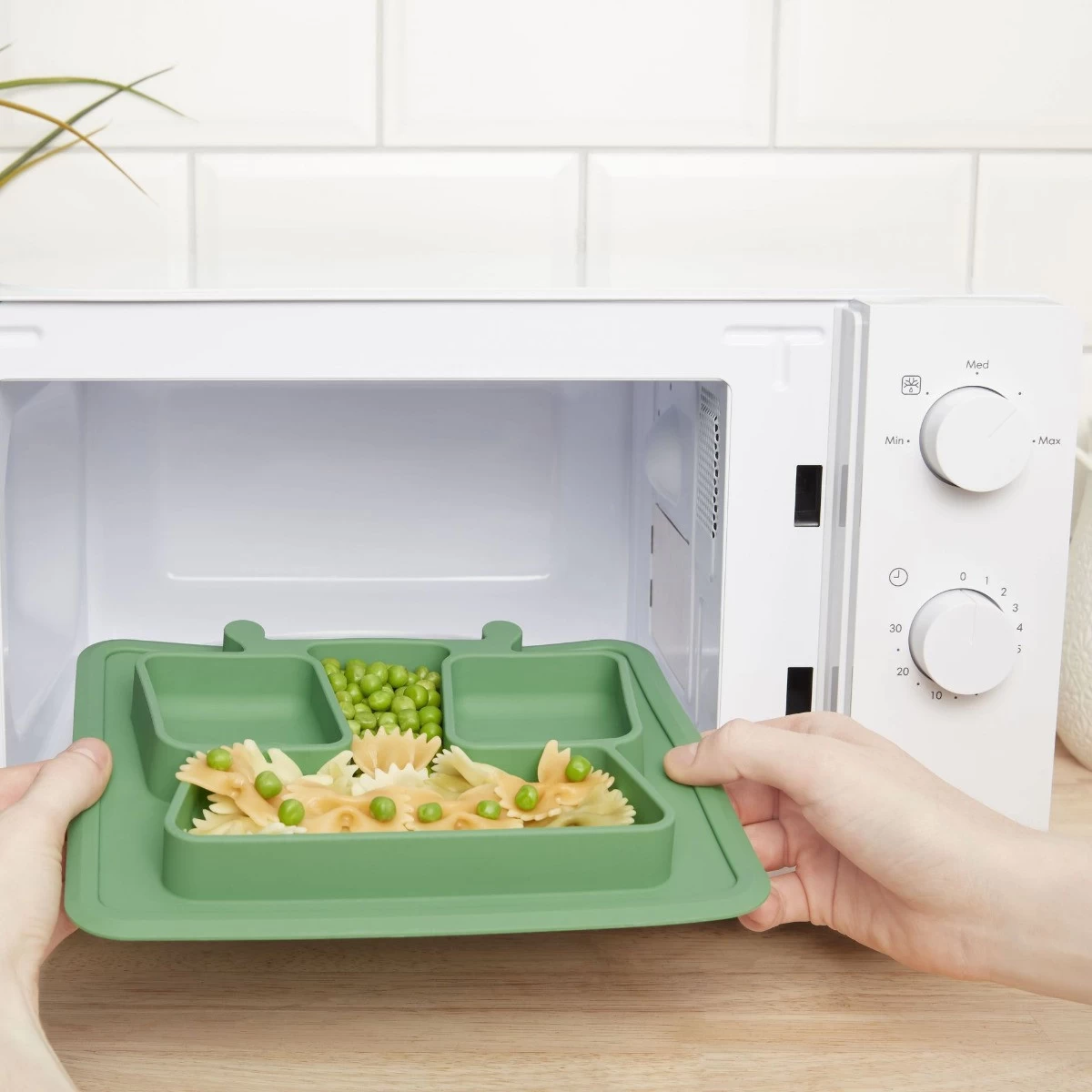 Badabulle Anti-slip Bord Met Vakjes B005215 - Afbeelding 5