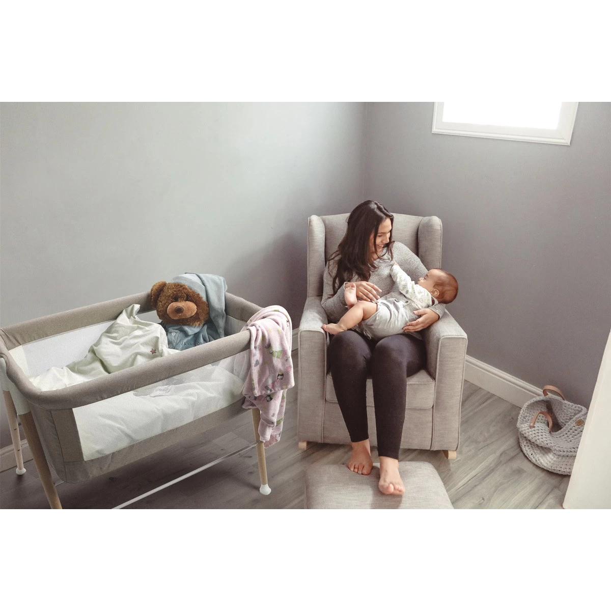 Babygo Goodnight Beige Wieg 4362 - Afbeelding 9