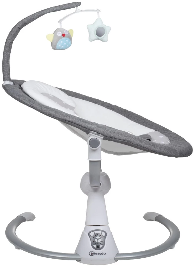 Babygo Homey Set Grey Babyschommel En Kinderstoel 19022 - Afbeelding 8