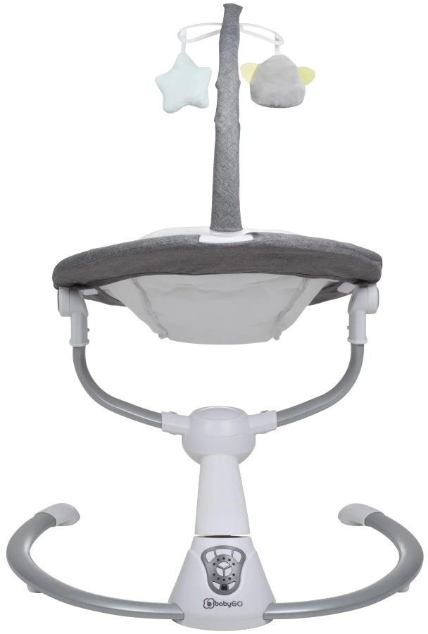 Babygo Homey Set Grey Babyschommel En Kinderstoel 19022 - Afbeelding 9