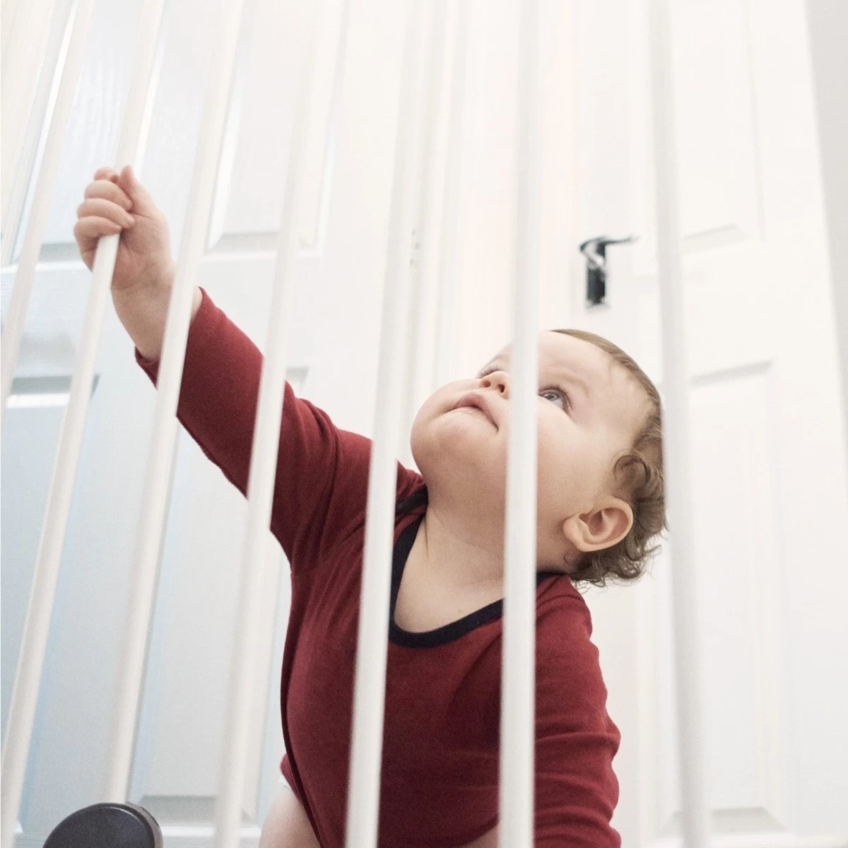 Babygo Safety BabySecure Wallfix White Traphek 4061 - Afbeelding 7