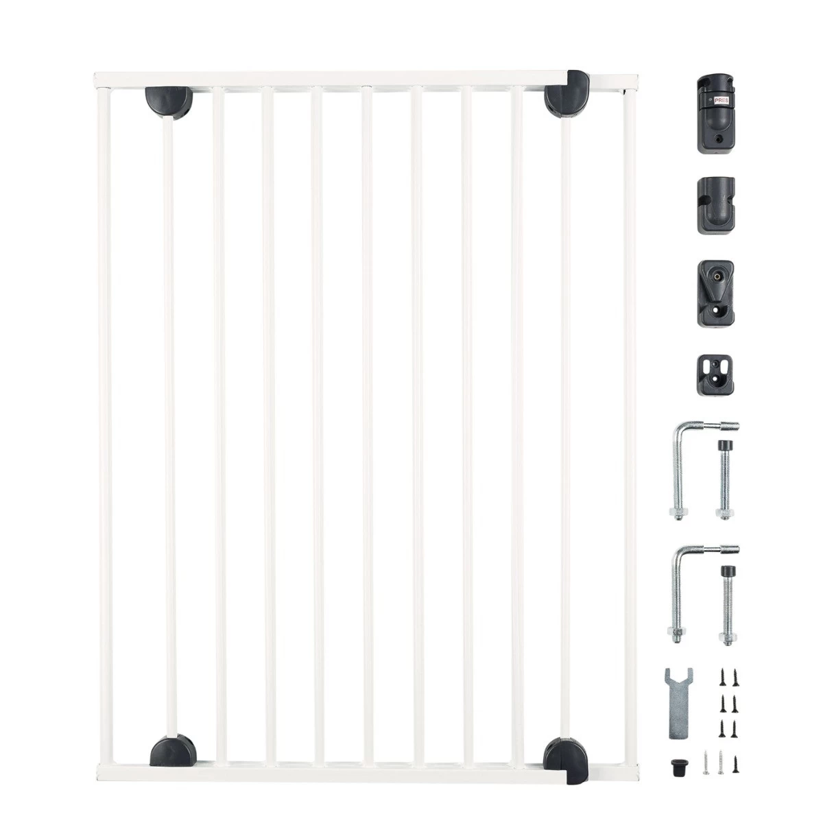 Babygo Safety BabySecure Wallfix White Traphek 4061 - Afbeelding 3