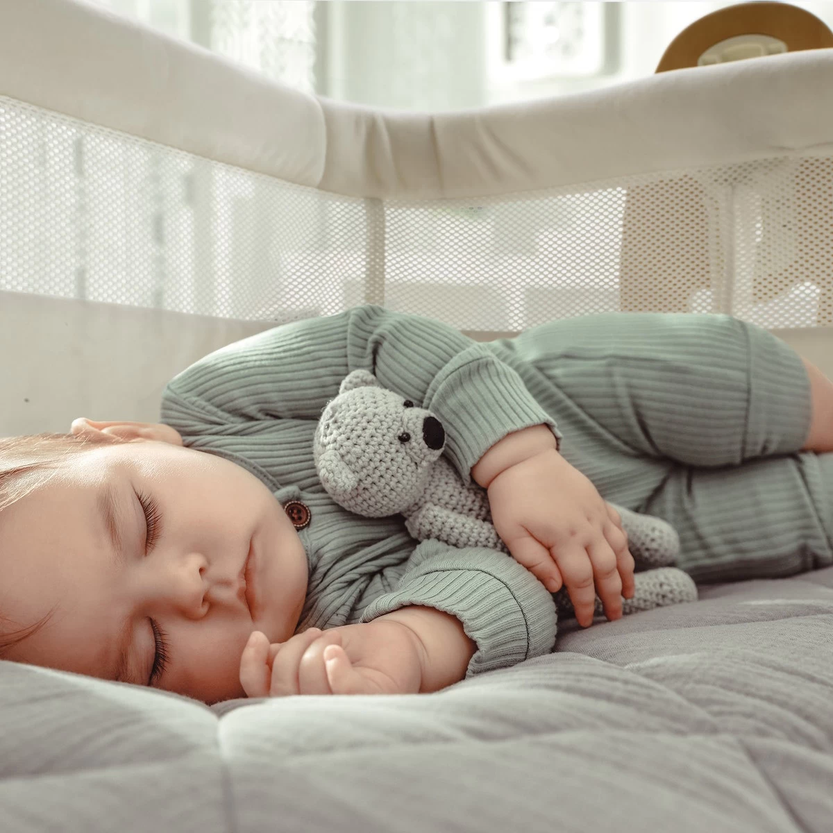 Babygo SideBySide Creme Wieg Aan Bed 4161 - Afbeelding 13