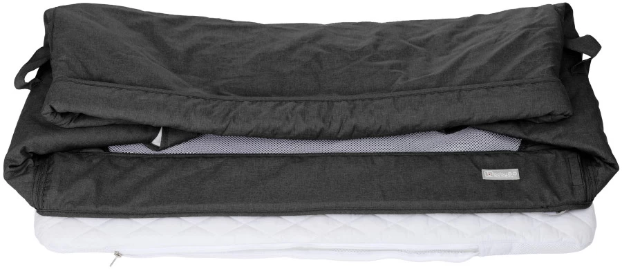 Babygo Together Zwart/Roségoud Wieg Aan Bed 4605 - Afbeelding 6