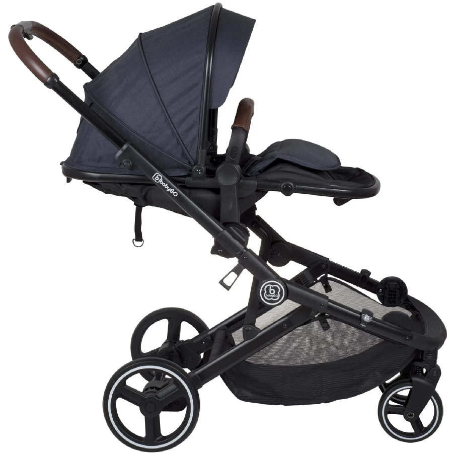 Babygo Twinner Grey Tandem Duowagen Incl. 2 Autostoelen - Afbeelding 17