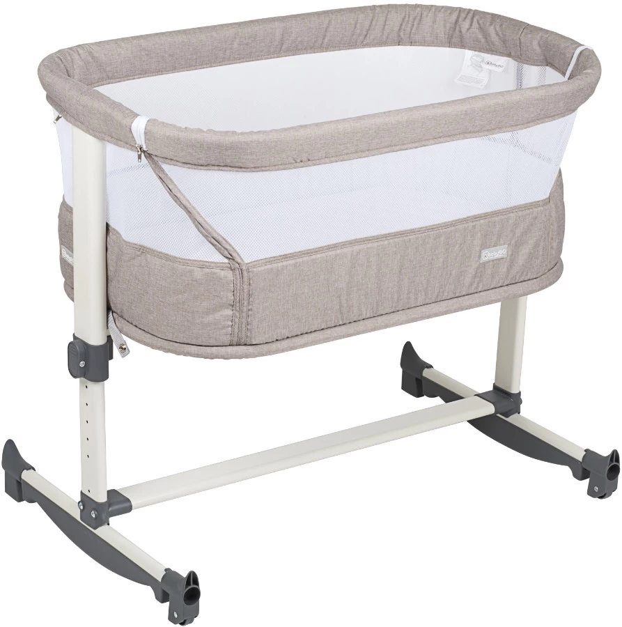 Babygo Vivaldi Beige Wieg Aan Bed 4652