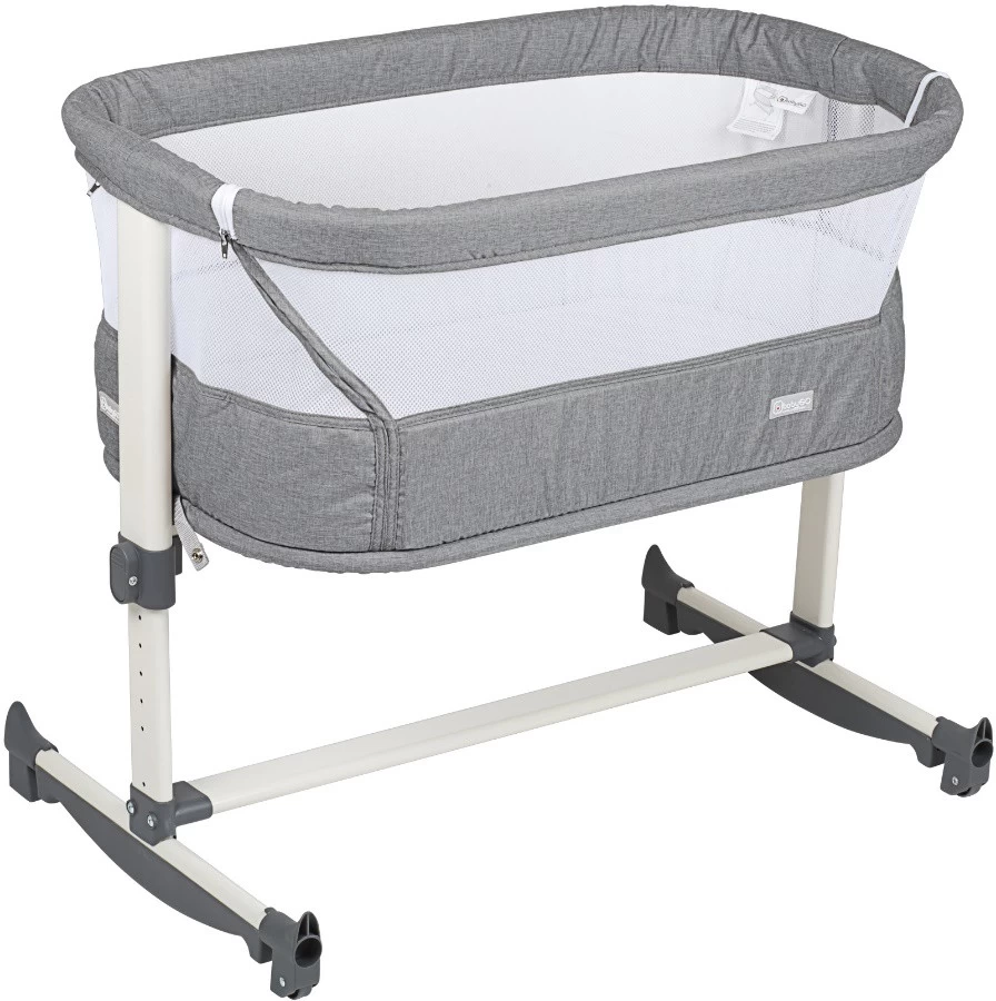 Babygo Vivaldi Grey Wieg Aan Bed 4651