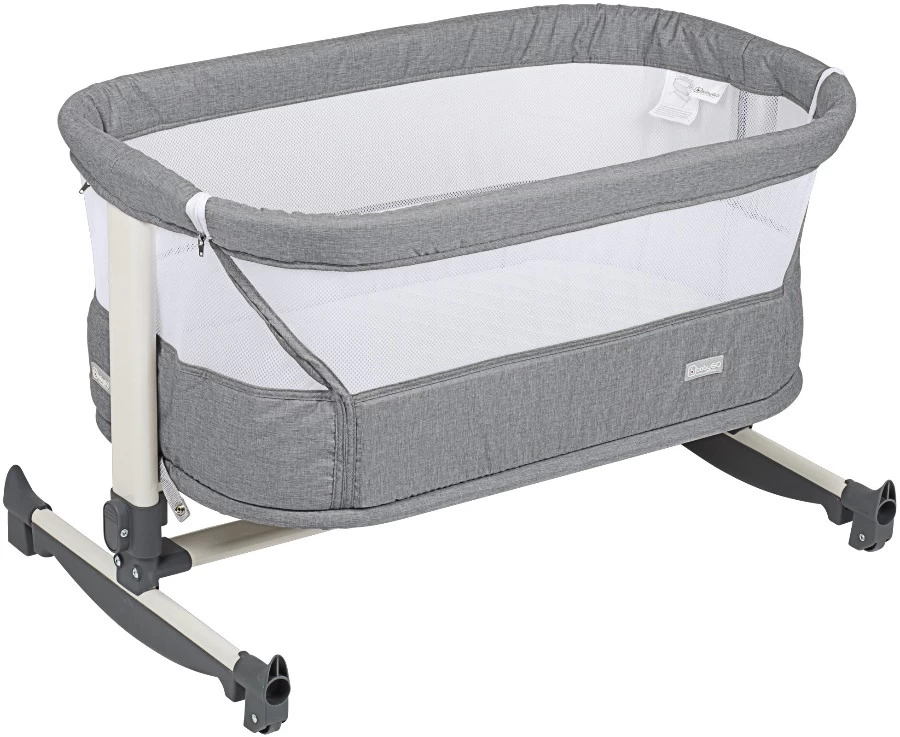 Babygo Vivaldi Grey Wieg Aan Bed 4651 - Afbeelding 3