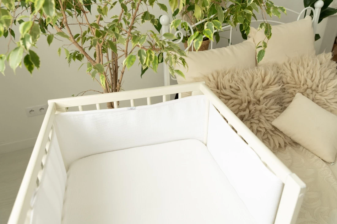 Babymatex Muslin Bump Air Dark Grey 180 Cm Bedbumper TB0445_44 - Afbeelding 5