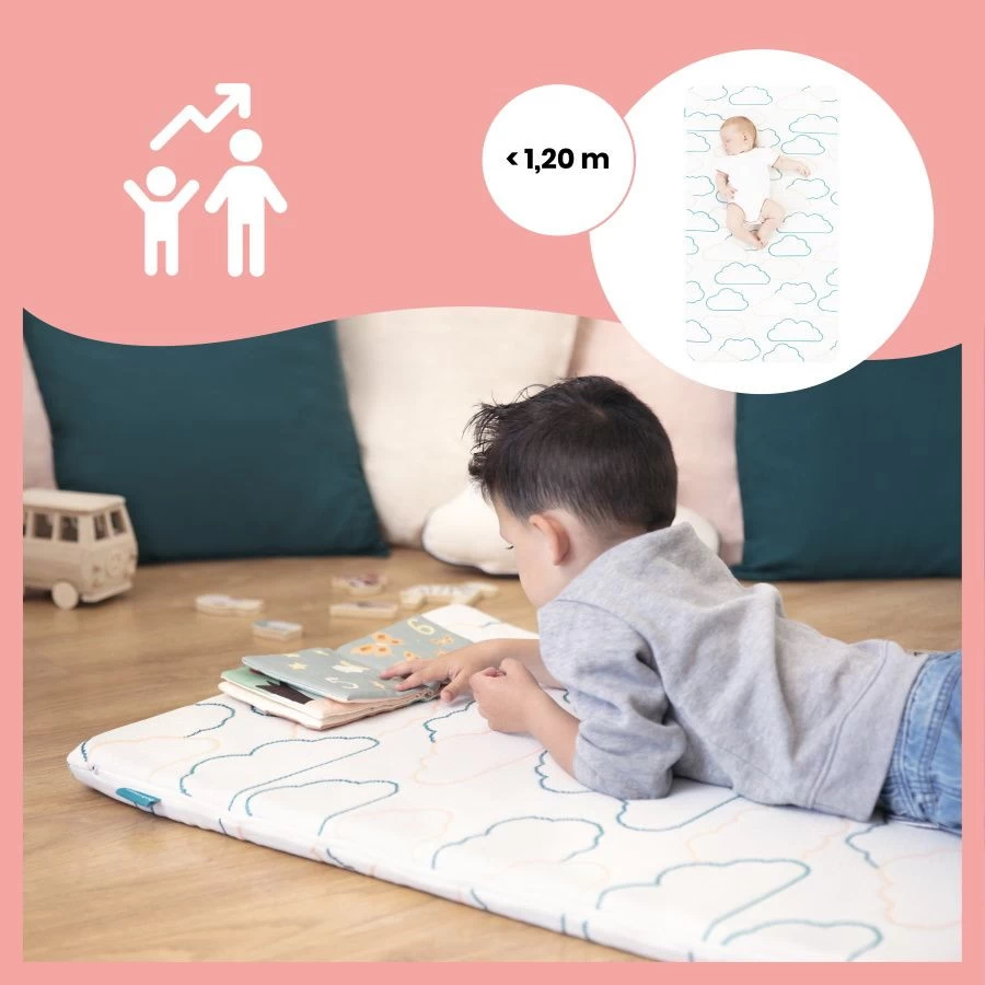 Babymoov Cosy'Lite Nomad 60 X 120 Cm Oprolmatras A050700 - Afbeelding 7