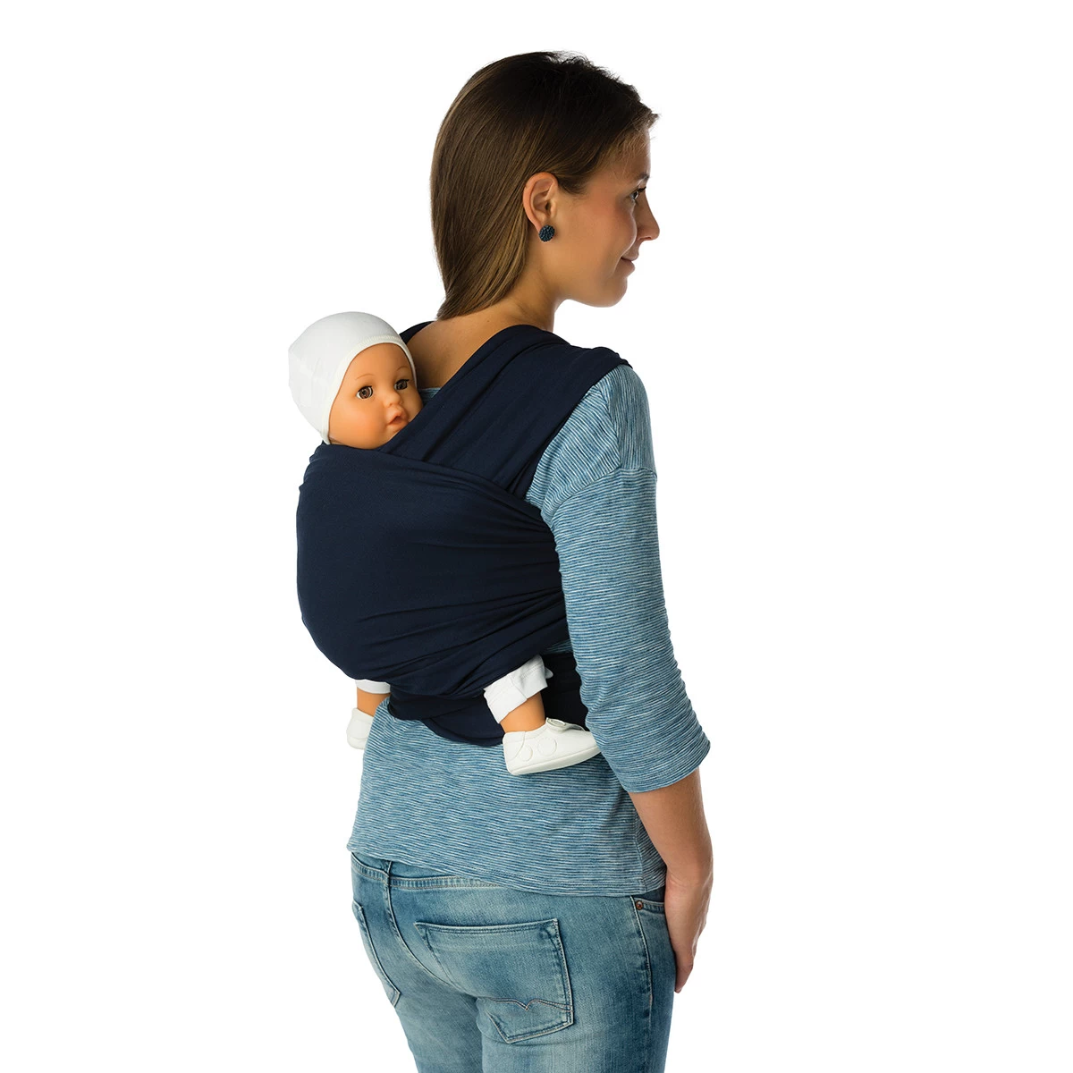 Babylonia Tricot-Slen Organic Sierra Brown Draagdoek BDDTS_1_903 - Afbeelding 4