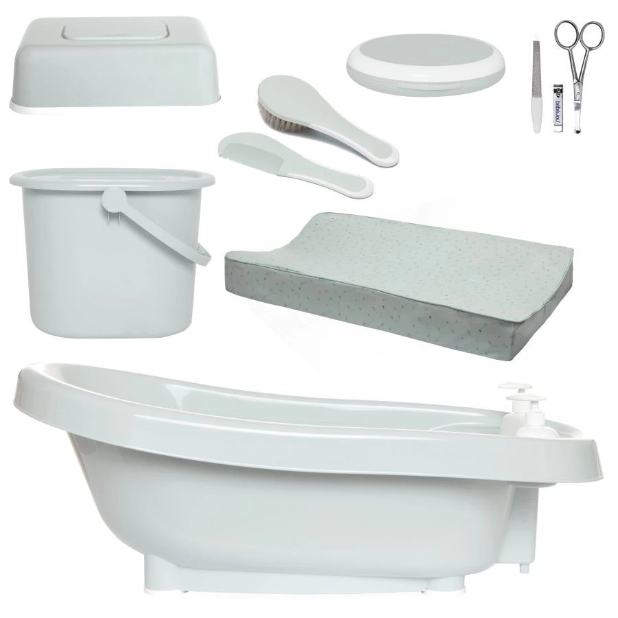 Bébé-jou Bebe-Jou Sky Green De Luxe Thermo Badset 4996055