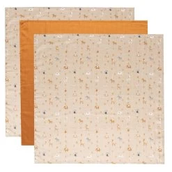 Bébé-jou Bebe-Jou Steppe 3 Stuks Hydrofiele Doeken 305120