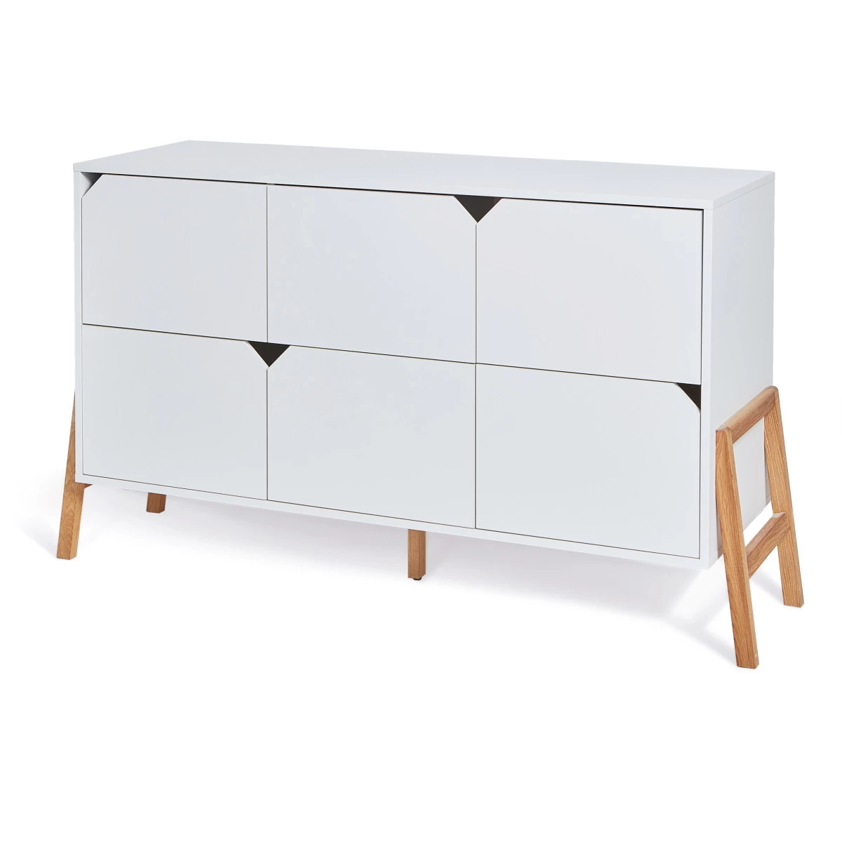 Bellamy Lotta Snow Commode Met 6 Lades LOBIKO6S - Afbeelding 2