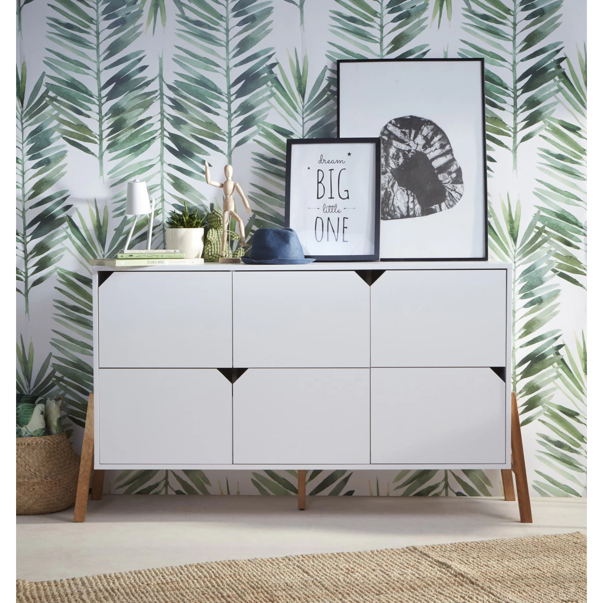 Bellamy Lotta Snow Commode Met 6 Lades LOBIKO6S - Afbeelding 4