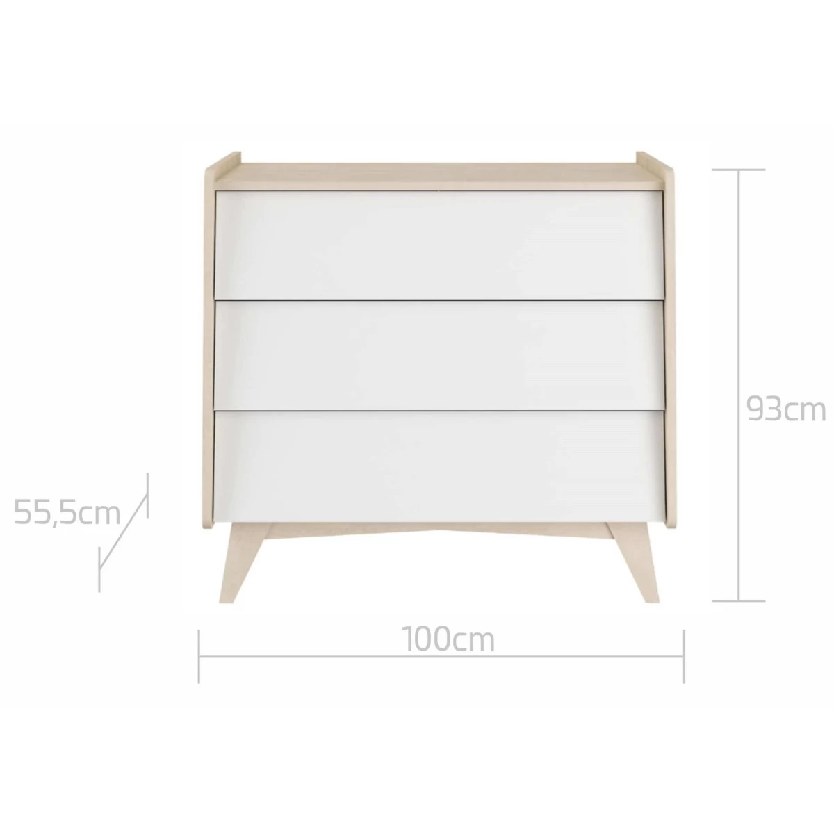 Bellamy So Sixty Babykamer: Ledikant/Juniorbed En Commode - Afbeelding 12