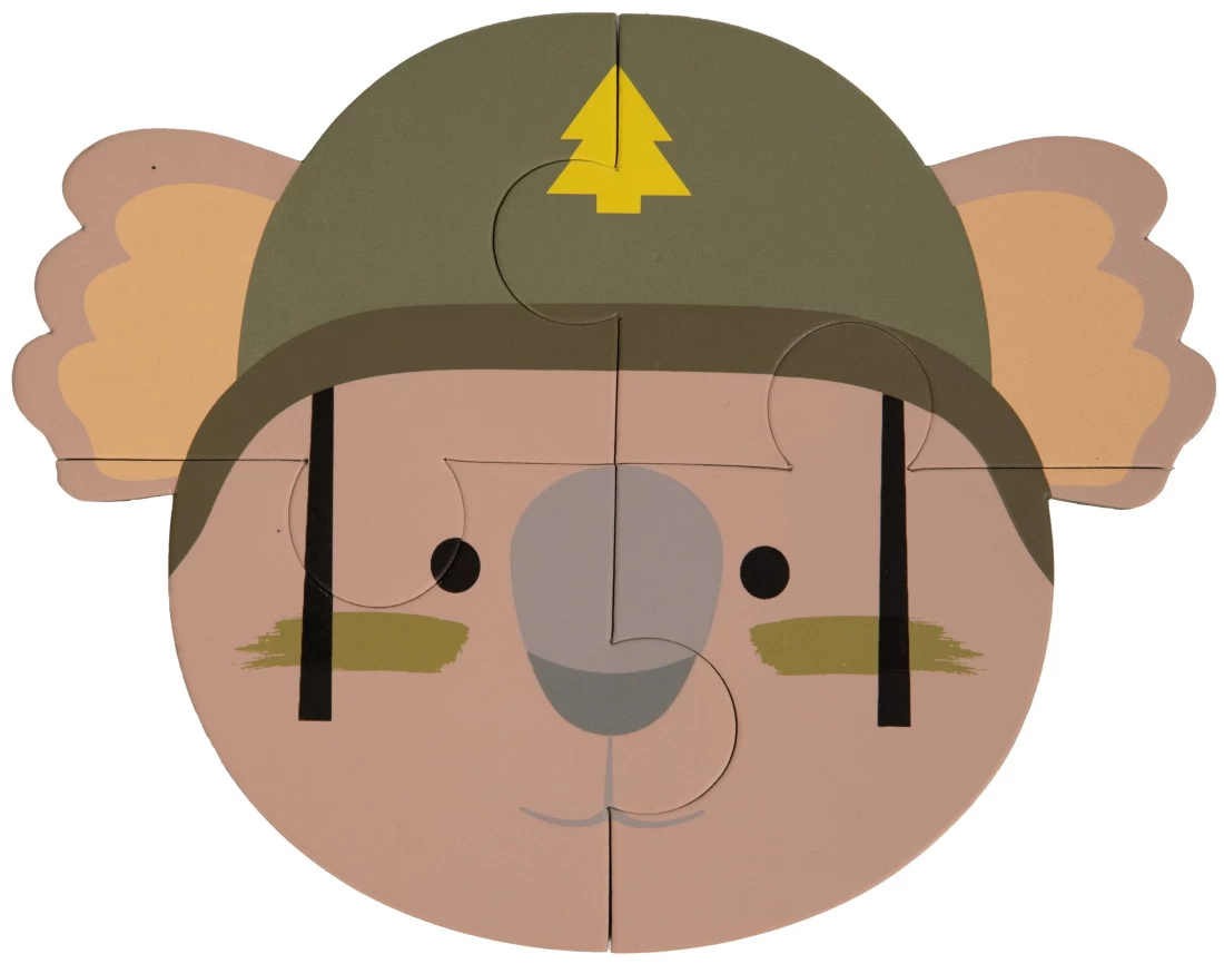 Bo Jungle B-Animal Aap Beer Koala 3 Stuks Puzzel B950010 - Afbeelding 6