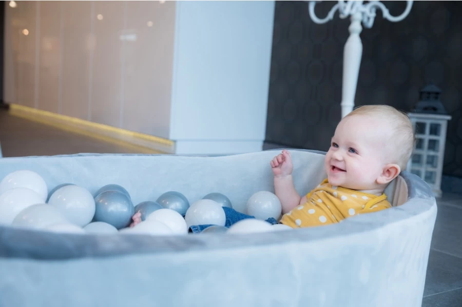 Bo Jungle B-Ball Pit Grijs Ballenbak B910620 - Afbeelding 6