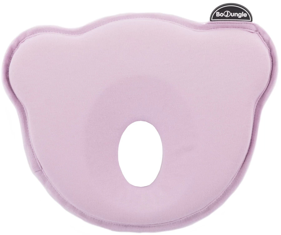 Bo Jungle B-Cosy Jersey Roze Ergonomisch Hoofdkussentje B800340