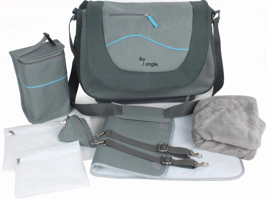 Bo Jungle B-Leisure Grey Luiertas B300420