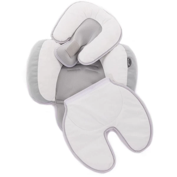 Bo Jungle B-Snooze Wit/Grijs 3-in-1 Universeel Kussen B180500 - Afbeelding 3