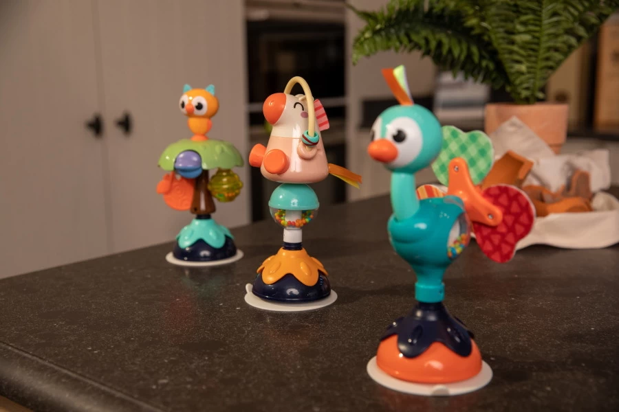 Bo Jungle B-Suction Toy Funny Horse Kinderstoel Speelgoed B910800 - Afbeelding 4