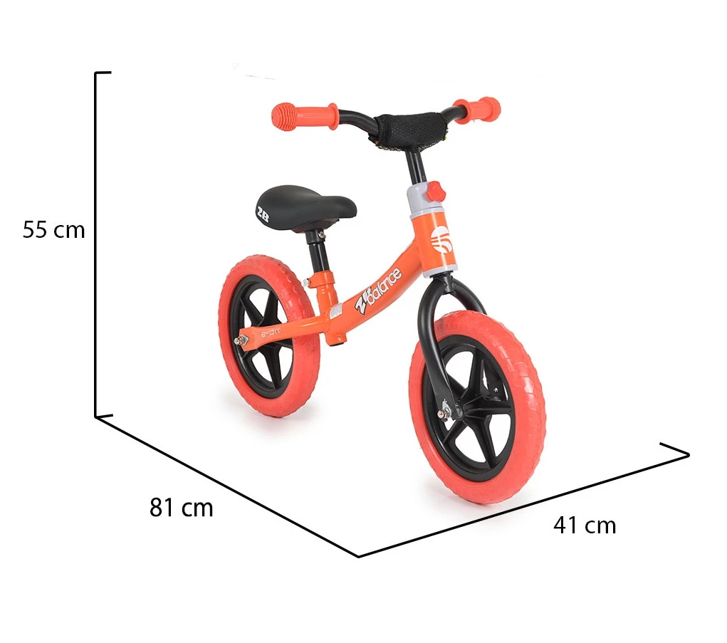 Cangaroo 2B Balance Red Loopfiets 109565 - Afbeelding 4