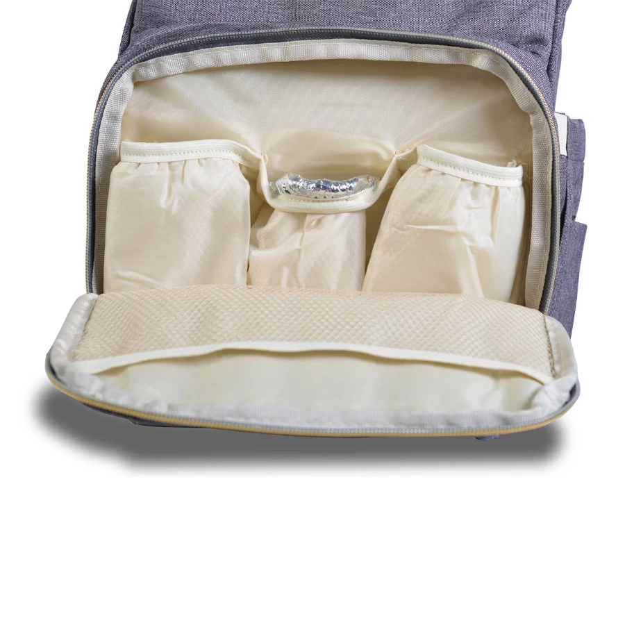 Cangaroo Amelia Donkergrijs Rugzak/Luiertas - Afbeelding 4