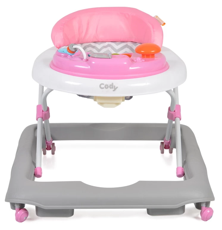 Cangaroo Baby Walker Cody Pink Loopstoel 3951 - Afbeelding 2