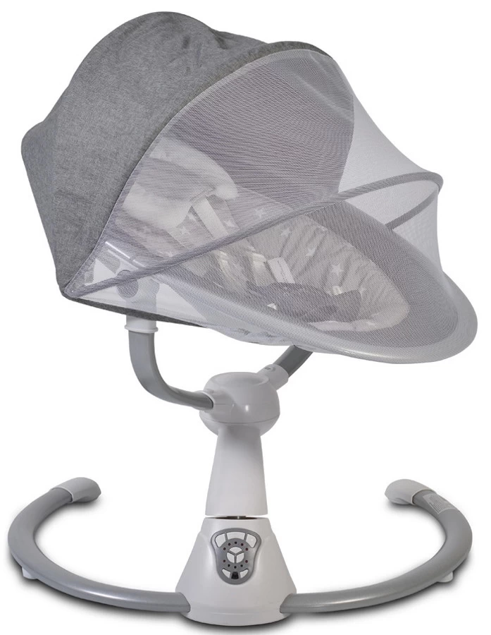 Cangaroo Cloud Grey Stars Swing Elektrische Babyschommel 48123 - Afbeelding 5