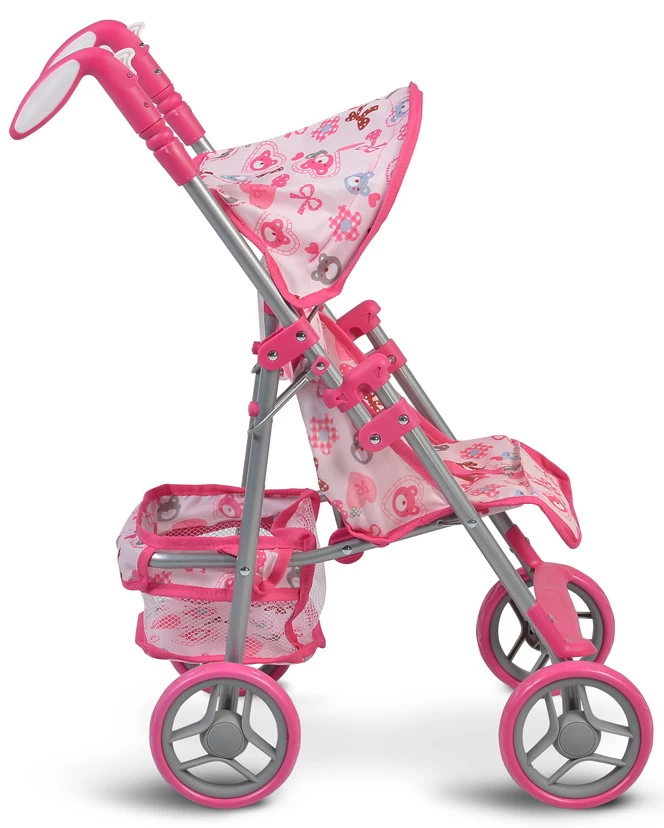 Cangaroo Flower Garden Pink Poppenbuggy - Afbeelding 5