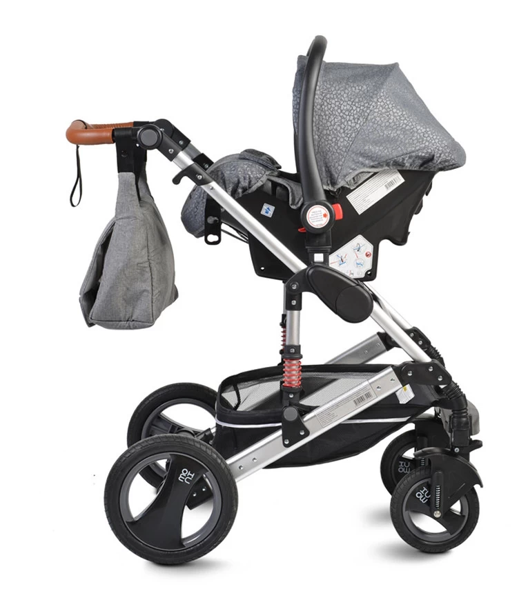 Cangaroo Gala Premium Panther 3-in-1 Combi Kinderwagen Incl. Autostoel - Afbeelding 4